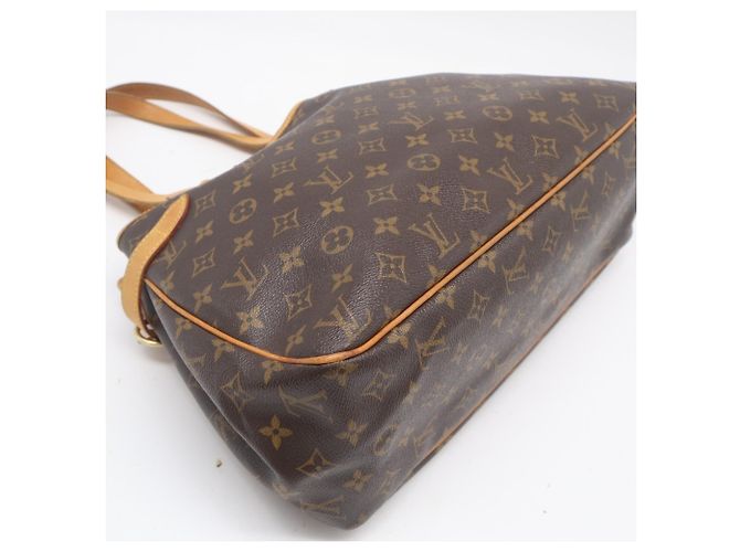 Borsa Louis Vuitton Monogram Batignolles Horizontal Marrone - vista 5