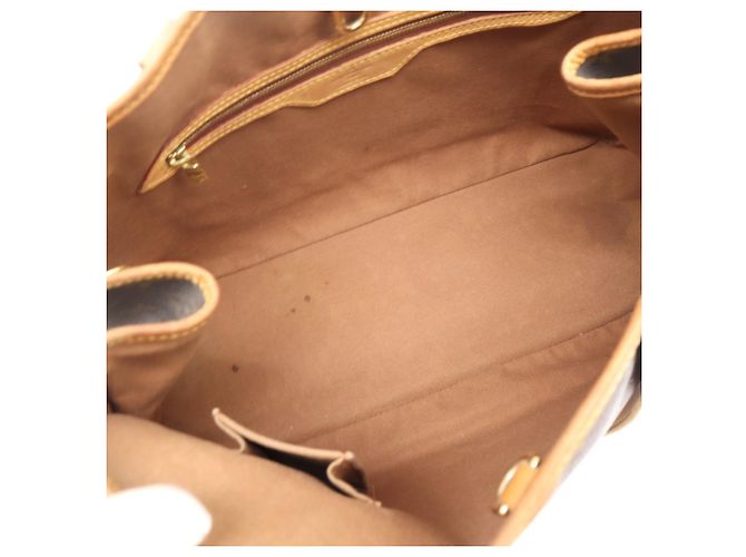 Borsa Louis Vuitton Monogram Batignolles Horizontal Marrone - vista 9