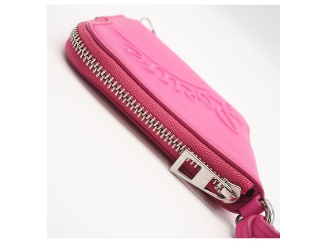 Monedero de piel de becerro Soft Grain Loewe Rosa - vista 5
