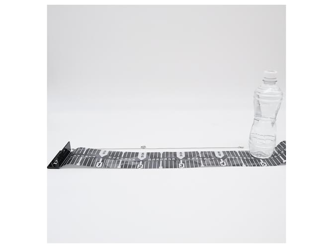 Collana CHANEL Coco Mark in strass argento - vista 3