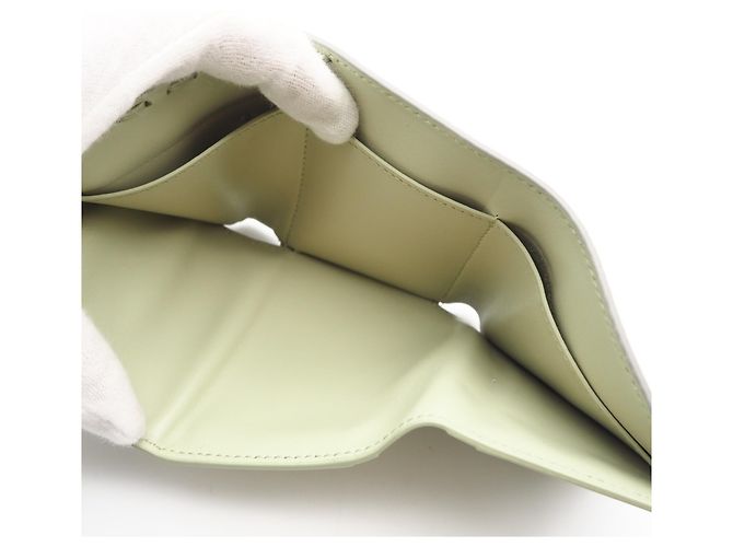 FENDI Peekaboo Micro Tri-fold Wallet Green - view 10