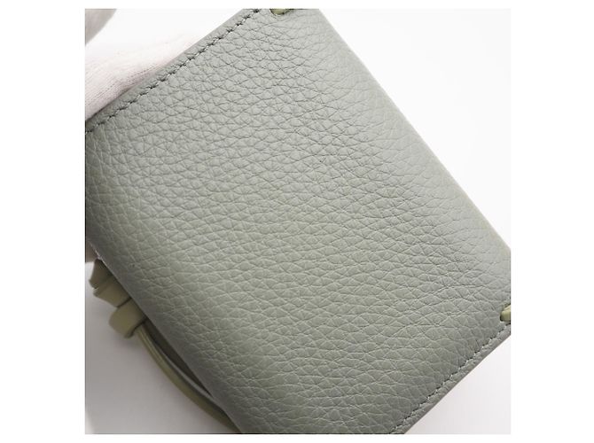 FENDI Peekaboo Micro Tri-fold Wallet Green - view 3