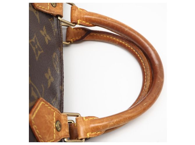 Borsa Louis Vuitton Monogram Speedy 30 Marrone - vista 10