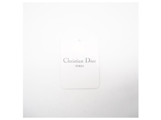 Sciarpa/Stola in seta doppio lato Christian Dior Marrone Rosa - vista 12