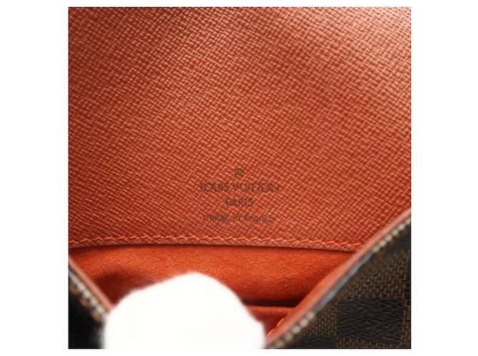 Borsa a Spalla Louis Vuitton Damier Musette N51302 Marrone - vista 15
