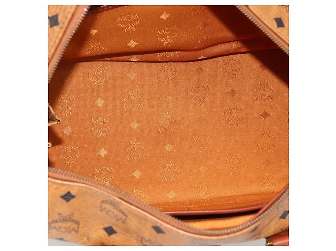 MCM Visetos logogramme Leather Braun - Ansicht 5