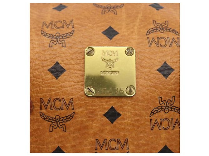 MCM Visetos logogramme Leather Braun - Ansicht 6
