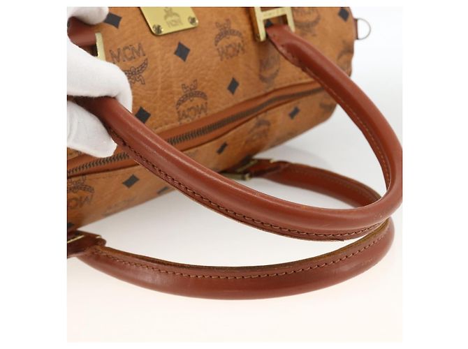 MCM Visetos logogramme Leather Braun - Ansicht 7