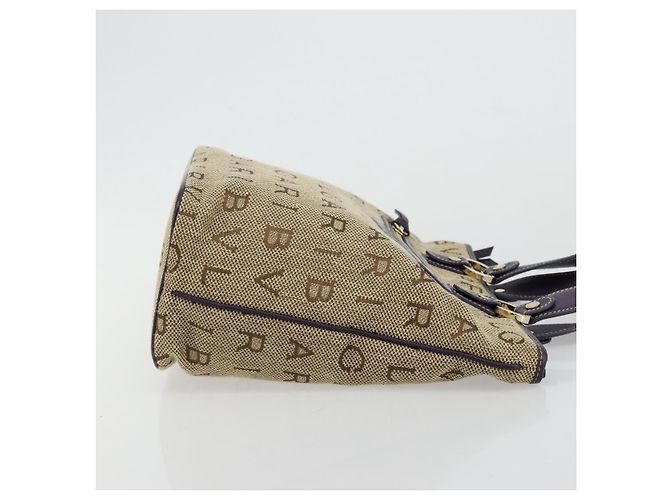 Bulgari Bvlgari Logomania Canvas Beige - vista 3