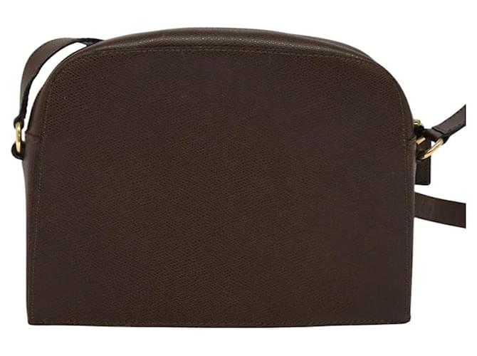 Céline Celine Vintage Turnlock Leather Marrone - vista 2