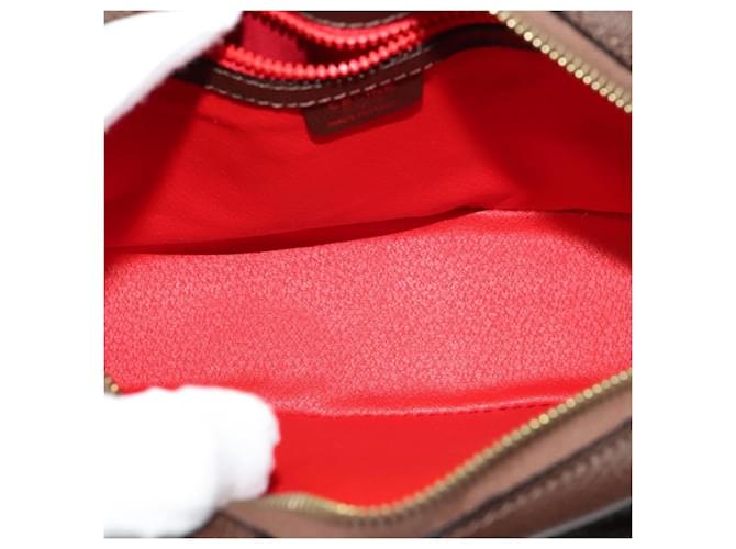 Céline Celine Vintage Turnlock Leather Marrone - vista 5