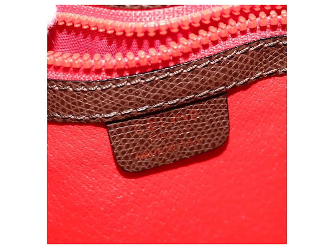 Céline Celine Vintage Turnlock Leather Marrone - vista 6