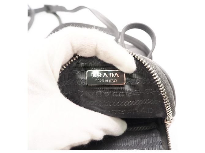Borsa a tracolla pochette per telefono Prada Nappa Spectrum Inpunto Marrone - vista 10