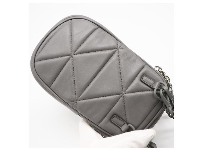 Borsa a tracolla pochette per telefono Prada Nappa Spectrum Inpunto Marrone - vista 2