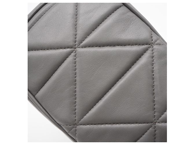 Borsa a tracolla pochette per telefono Prada Nappa Spectrum Inpunto Marrone - vista 3