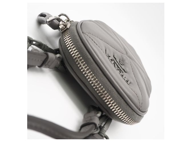 Borsa a tracolla pochette per telefono Prada Nappa Spectrum Inpunto Marrone - vista 6
