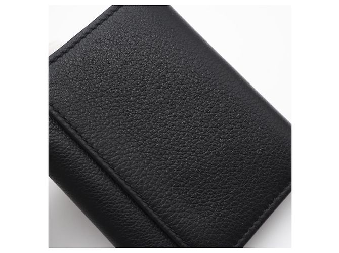 Cartera de cuero tríptico Prada Porta Piccolo Negro - vista 3