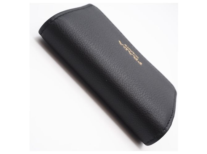 Cartera de cuero tríptico Prada Porta Piccolo Negro - vista 5