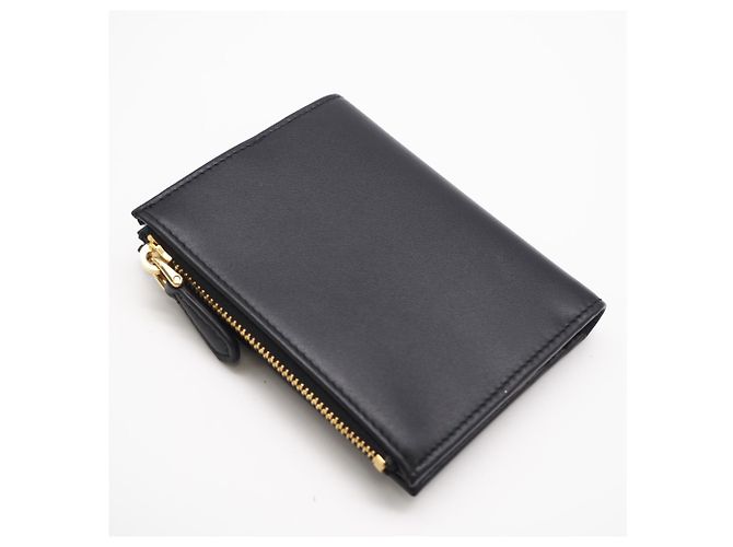 Prada City Calf Triangle Wallet Nero Schwarz - Ansicht 2