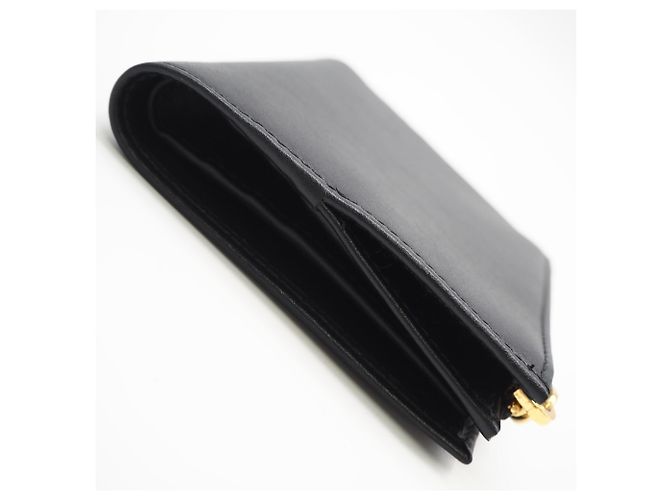 Prada City Calf Triangle Wallet Nero Schwarz - Ansicht 7