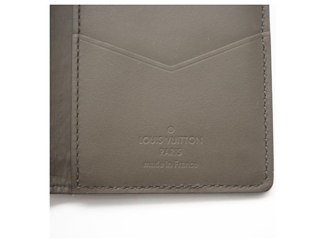 Organizer Louis Vuitton Khaki Cowhide Business Card Case - view 14
