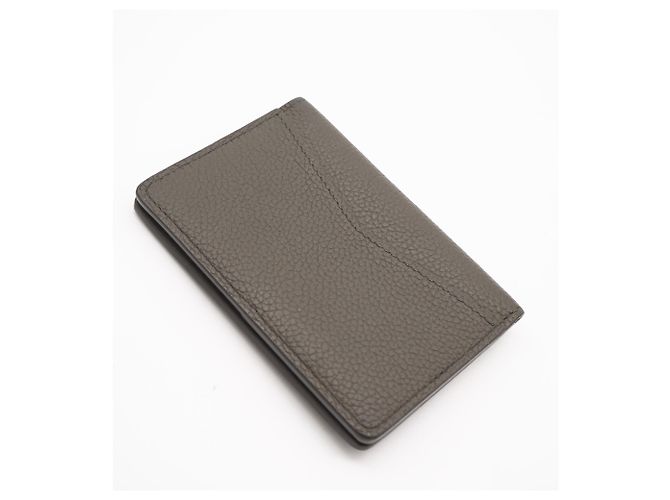 Organizer Louis Vuitton Khaki Cowhide Business Card Case - view 2