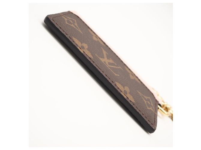 Louis Vuitton Monogram Porta Biglietti Marrone Rosa - vista 7