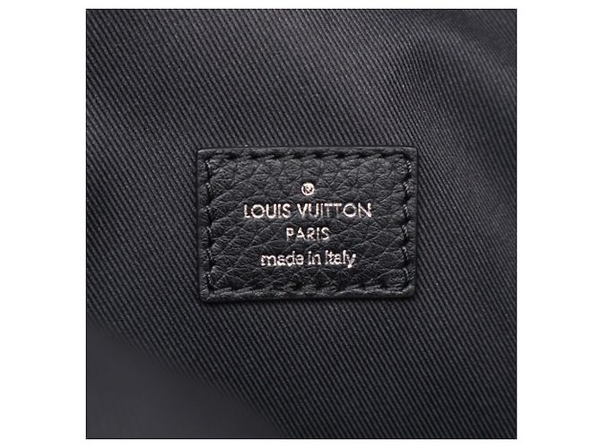 Sac cabas Louis Vuitton Taurillon LV Circle Cavalier Marron Noir - vue 14