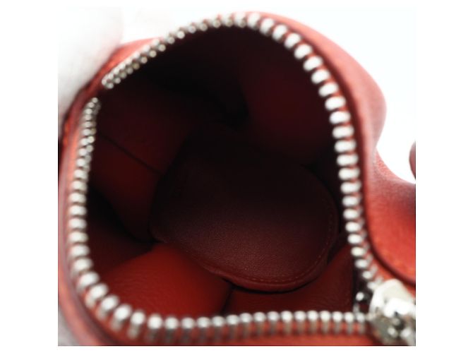Pochette Elephant in pelle Loewe rosso - vista 9
