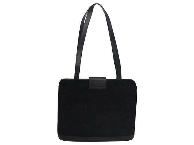 Céline Celine Vintage Suede Noir - vue 2
