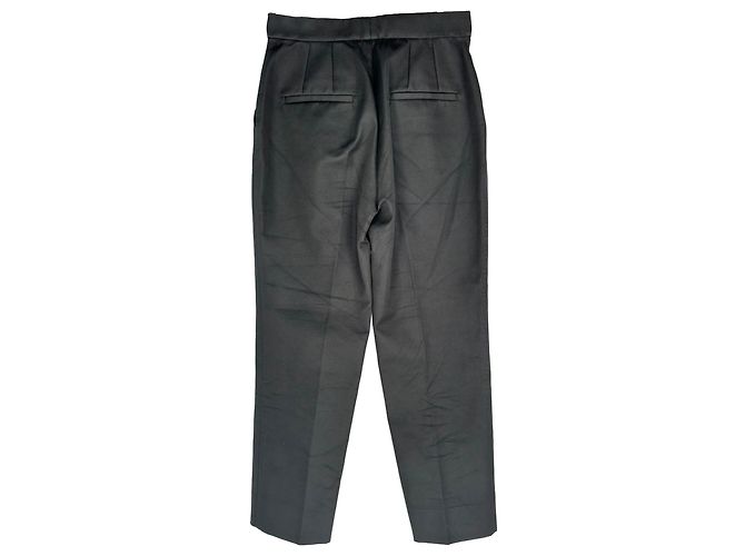 Dolce & Gabbana Hose aus schwarzer Seide - Ansicht 2