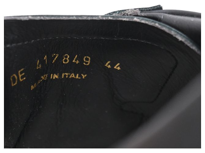 Sneakers basse Saint Laurent SL/01 in pelle nera Nero - vista 12