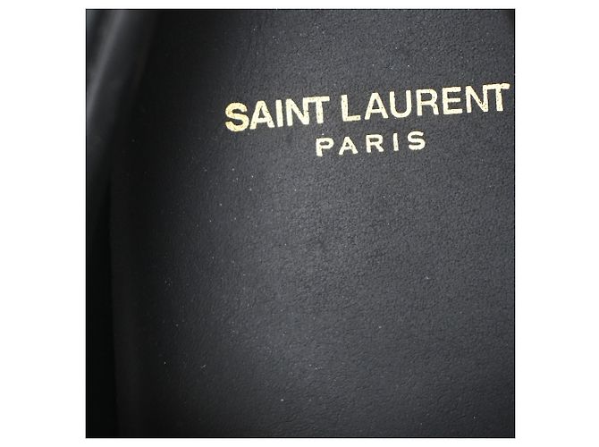 Sneakers basse Saint Laurent SL/01 in pelle nera Nero - vista 15