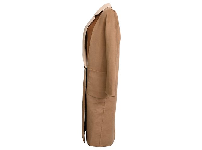 Abrigo reversible Kipur en lana beige Max Mara - vista 2