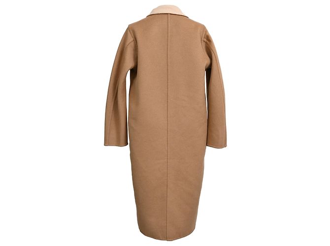 Abrigo reversible Kipur en lana beige Max Mara - vista 3