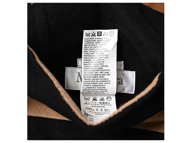 Abrigo reversible Kipur en lana beige Max Mara - vista 6