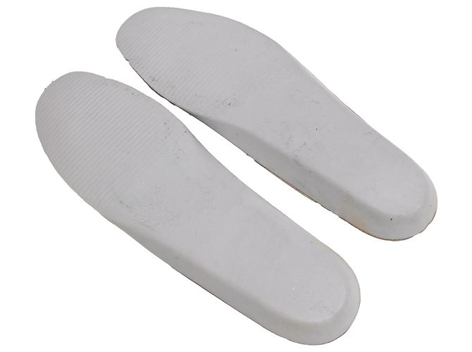 Sneakers basse Bars di Acne Studios in pelle e scamosciato grigio - vista 8