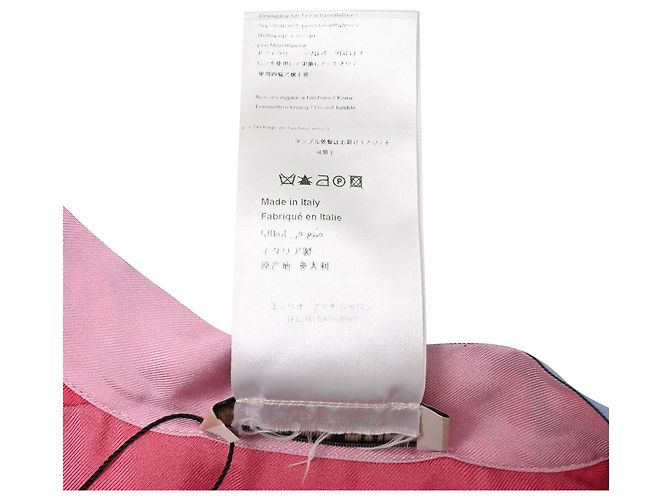 Camicetta senza maniche con collo a fiocco con stampa astratta Emilio Pucci in seta multicolore - vista 7