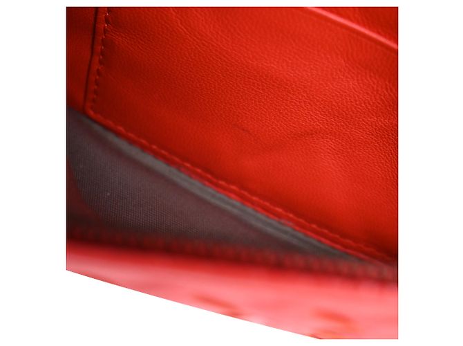 Mini borsa a tracolla Olimpia in pelle rossa Bottega Veneta Rosso - vista 10