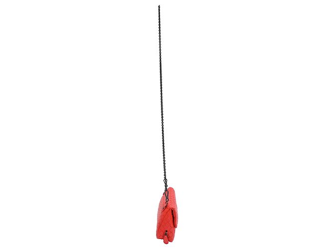 Mini borsa a tracolla Olimpia in pelle rossa Bottega Veneta Rosso - vista 2