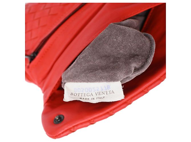 Mini borsa a tracolla Olimpia in pelle rossa Bottega Veneta Rosso - vista 6