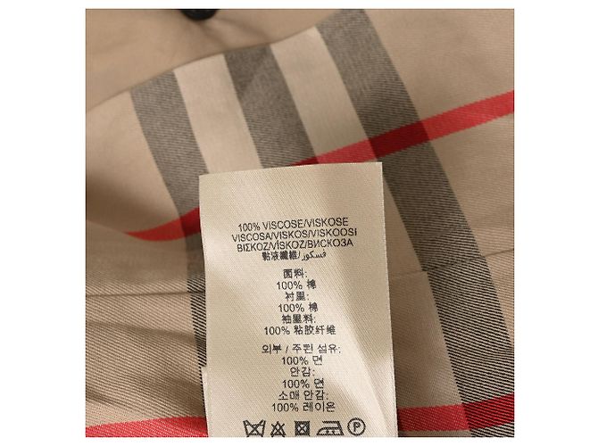 Trench con cintura The Sandringham di Burberry in cotone beige - vista 10