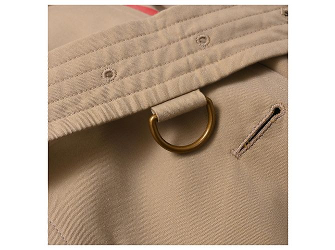 Trench con cintura The Sandringham di Burberry in cotone beige - vista 13