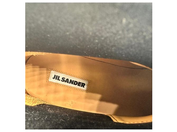 Stivaletti Chelsea Jil Sander in pelle nera Nero - vista 10