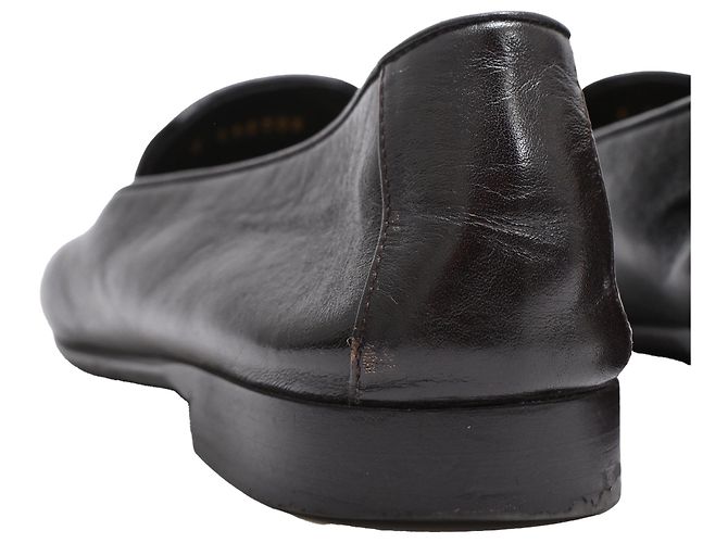 Timeless Mocassini Chanel CC decorati in pelle di vitello nera Nero - vista 17