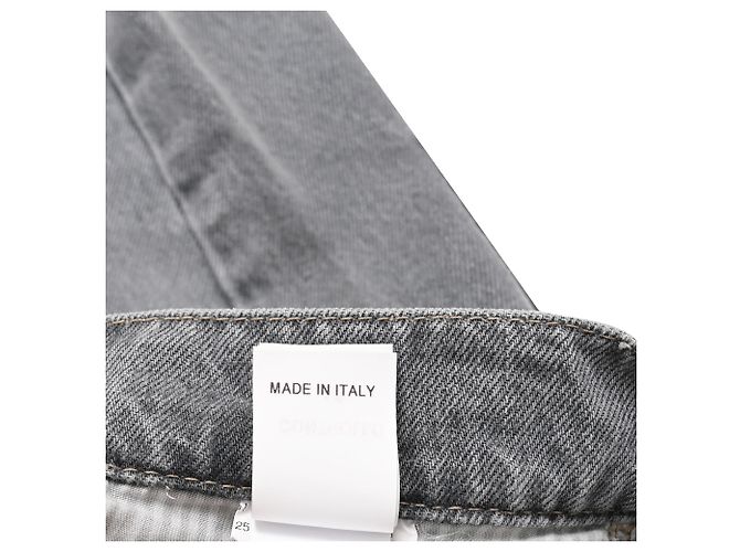 Jeans Iconic Fit Brunello Cucinelli in cotone grigio - vista 13