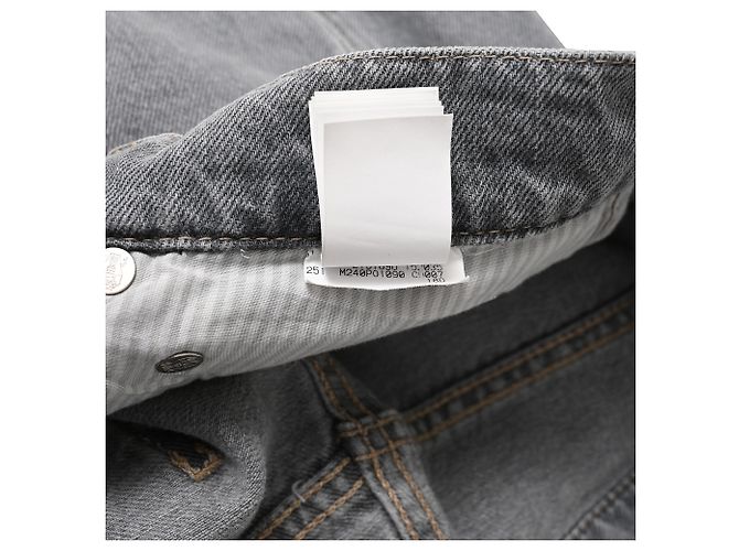 Jeans Iconic Fit Brunello Cucinelli in cotone grigio - vista 14