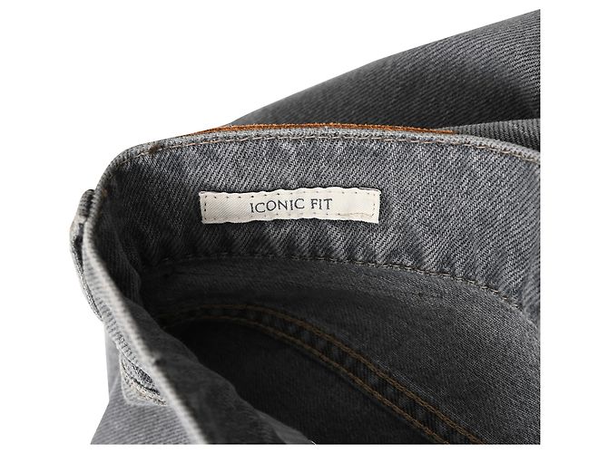 Jeans Iconic Fit Brunello Cucinelli in cotone grigio - vista 4