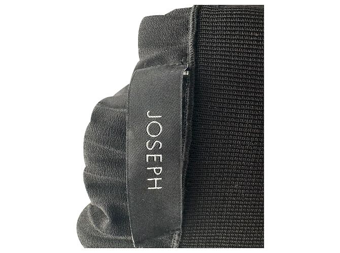 Joseph Ade Strickrock in Plissee aus schwarzem Polyester - Ansicht 4