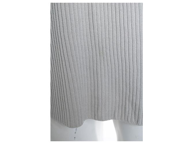 Rick Owens, pull Phlegethon SS21 gris Marron Beige - vue 10